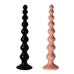 New 2022 Long pull bead dildo sexy toy without vibrator anal plug large vaginal dilator female