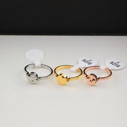 2022 316L Titânio Aço Nails Anéis Amantes Band Band Anéis Tamanho 6,7,8,9 Para mulheres e homens Diamond Wedding jóias caixa de presente opcional