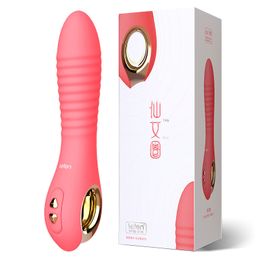 sexy Shop New Automatic Heating Realistic Dildo Vibrator Female Masturbation G spot Vibrating Stick Vibrators Toys For Women