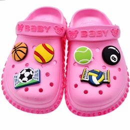 DHL Fast Air Wholesale Easter Day Cute Pvc Cartoon Croc Charms Shoe Flower Decoration Buckle Accessories Clog Pins Charm Buttons In Stock 073