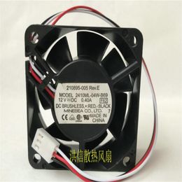 Original NMB 3 wire cooling fan 6025 2410ml-04w-b69 dc12v0.40a 60 * 25mm