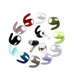 Silicone Ear hooks For Airpods Pro Earbuds Anti-Slip Ear Hook Case Cover Anti-Lost Ear tips Air pods Earhook Earphone Accessories