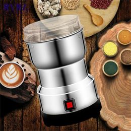 Electric Food Grinder Processor Mixer Pepper Garlic Seasoning Coffee Chopper Extreme Speed Grinding Kitchen Tools 220812
