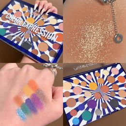 Eye Shadow Colours Space Painting Eyeshadow Palette Glitter Shimmer Powder Matte Cosmetic MakeupEyeEye
