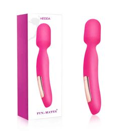 NXY Vibrators Powerful Av Vibrator Sex Toys For Woman Clitoris Stimulator G Spot Vibrating Magic wand Female Masturbator Adult Products 220427