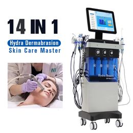 2022 10 In 1 Hydro Facial Microdermabrasion Aqua Peel Water Dermabrasion Facial Care Machine Oxygen Jet Peel Machine Hydrafacial Multifunction Spa