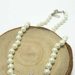 Pearl Women Chain Pendant Necklace Planet Short Chain Necklace for Gift Party High Quality Jewelry283q