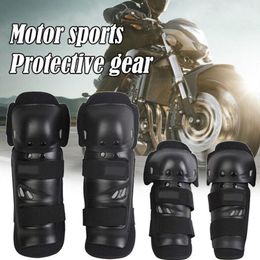 Motorcycle Armor Knee Pads And Elbow Four-piece Suit Off-road Gear Riding Protective Sports Racing Motorcy L9X5Motorcycle