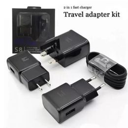 set di caricabatterie rapido 9v 1.67A 5v2a adattatore di alimentazione 2 in 1 set di ricarica dock EU UK US PLUG WALL caricabatterie adattatore da viaggio con confezione al dettaglio