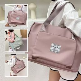 Folding Travel Bags Waterproof Tote for Women Large Capacity Multifunctional Handbag B071206