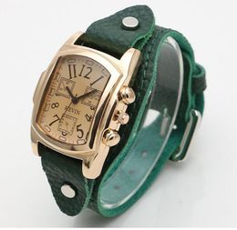 2314 Fashionable ladies Quartz Watch Ins Trendy Square digital scale girls retro all-match leather belt bracelet watches
