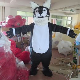 Mascot doll costume wolf mascot and werewolf costume custom fancy costume anime kit mascotte theme fancy dress Suits Party Outfits