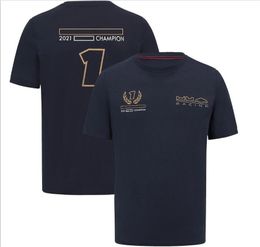 2022 summer new F1 T-shirt team logo racing quick-drying short-sleeved formula one T-shirt men's plus size sports breathable T-shirt