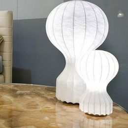 Table Lamps Italy Nordic LED Silk White Bedroom Bedside Combination Living Room Study Air Balloon Ball Decorative Lamp LX102420Table