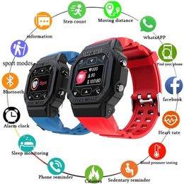 FD69S Digital Watch Sports Smart Watch Men Electronic Clock Heart Rate Monitor Smartband for Men Women Smart Band Call 2022