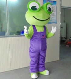 Performance Frog Mascot Costumes Christmas Halloween Fancy Party Dress Cartoon Character Carnival Xmas Advertising Birthday Party Costume Outfit