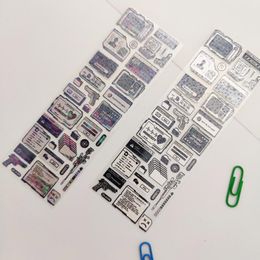 Gift Wrap Korean Ins Computer Dialog Box Sticker DIY Scrapbook Phone Case Diary Star Chaser DecorationGift WrapGift