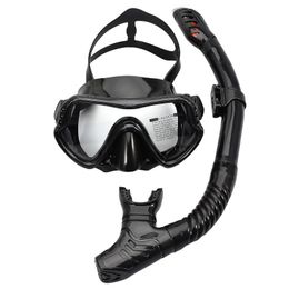 Joymaysun Professional Snorkel Diving Mask y S Goggles Gafas Swimming Easy Breath Tube Set 220706