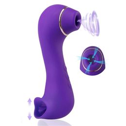 Clitoral Sucking Vibrator G Spot Waterproof Clit Sucker Soul Tongue Licking Adult sexy Toys for Women Couples
