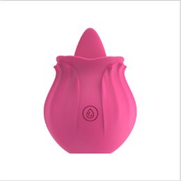 sexy Toy for Women USB Magnetic Recharge Breast Nipple Massager G-spot Vibrator Clitoral Tongue Licking Clit Stimulator Adult