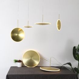 Pendant Lamps Vintage Chandelier Brass For Living Room Dining Black Art Decoration Minimalism Restaurant Home Ball Glass LampPendant