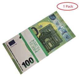 2022 Fake Money Banknote 5 10 20 50 100 Dollar Euros Realistic Toy Bar Props Copy Currency Movie Money Fauxbillets 100 PCS Pack1898673KAGT