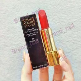 brand Rouge Allure Velvet lipstick 58# ROUGE IVE 3.5g Top quality