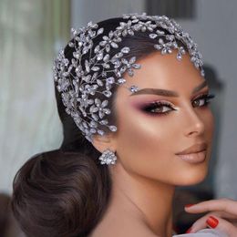 Hair Clips & Barrettes Bride Wedding Headbands Bridal Corwns Tiaras Crystal Women Jewellery Elegant Headwear Prom AccessoriesHair