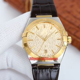 10 Styles High Quality Watches CR Factory 39mm 18K Gold Two Tone Cal.8800 Automatic Mens Watch 131.23.39.20.08.001 Champagne Dial Strap Gents Wristwatches