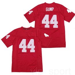 Chen37 Men Movie 44 Forrest Gump Football Jersey Red Colour Away Home Embroidery And Stitched Breathable Pure Cotton Top Quality On Sale