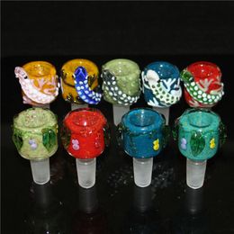 Hookah Glass Bowls Dry Herb Bowl Smoking Bubbler Ash Catcher for Glass Bongs Water Pipes Dab Rig