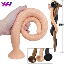 58cm Super Long Anal sexy Toys Dildo Huge Butt Plug Prostate Massager for Men Women Gay G Spot Anus Expander Erotic sexyy toy