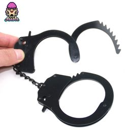 Abhoth BDSM sexy Toys Adult Handcuffs Metal Binding Bondage Games Femdom Stainless Steel