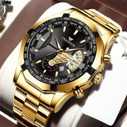 FNGEEN Concept Quartz Watches Fashion Casual Military Sports Wristwatch Waterproof Luxury Mens Clock Relogio Masculino S001 220805