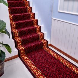 Carpets Classical European Stair Carpet Non-Slip Corridor Rug Long El Aisle Bedroom Mat Hallway Floor Area RugsCarpets