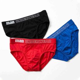 Men's briefs with high stretch cotton bikini panties underwear Gay Breathable Panties man Sexy Comfortable G220419