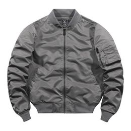 Spring Bomber Jacket For Men Women Military Fly Jacket Varsity Baseball Flight Coat Mens Windbreaker Male Clothing MA1 220813