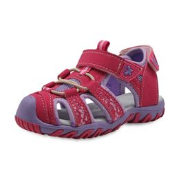 Apakowa Girls Sport Beach Sandals Cutout Summer Kids Shoes Toddler Sandals Closed Toe Girls Sandals Children Shoes EU 21-32 220425