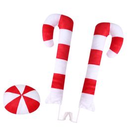 Interior Decorations Car Christmas Accessories Exterior Tree Candy Cane Red Nose Costume Kit Decoration For