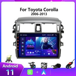 Android 10 Car DVD Video Multimedia Player GPS for Toyota COROLLA 2007-2013 Audio Radio Stereo Navigation