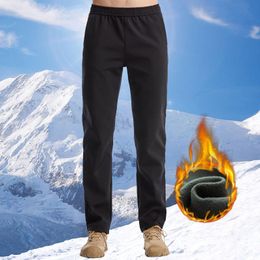black rain pants Canada - Men's Pants Black Docker Men Men's Casual Warm Pant Solid Windproof Outdoor H Pocket Drawstring Rain- TrousersMen's