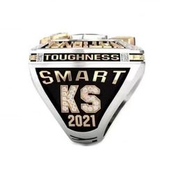 Wholesale Chicago 2021 Bulldog team championship ring fans' commemorative gifts to wear on the stadium