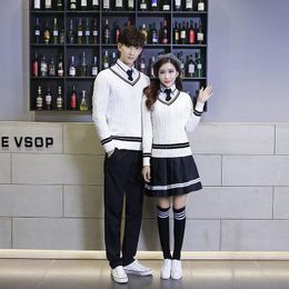 Clothing Sets England Uniforms High School Junior Students Autumn College Wind Suits Korean Campus ClothingClothing