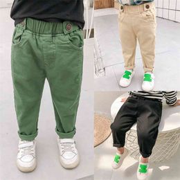 Pants For Boy Solid Colour Sweatpants Boy Spring Autumn Children's Pants Trousers Children's Clothes 210412