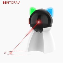 BENTOPAL - Laser Cat Toy Rechargeable Motion Activated Toys for Indoor s/Dogs/Puppy Interactive 220510