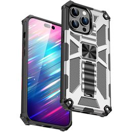 Cell Phone Cases For Oneplus 10 Pro 1 ACE Nord N200 5G Max Hybrid Armour Invisible Kickstand Magnetic Shockproof Back Cover D1