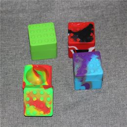 Nonstick boxes Wax Containers silicone big rubber wax Jar Silicon container jars dab storage dabber Box