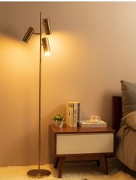 Floor Lamps Nordic Simple Creative LED GU10 Iron Lamp Light For Living Room Bedroom El Project Study RoomFloor
