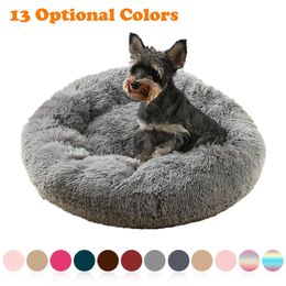 XS-XL Bone Pet Bed Warm Pet Bed For Small Medium Large Dog Soft Pet Bed For Dogs Washable House Cat Puppy Cotton Kennel Mat 210224