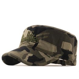 Berets Camouflage Baseball Cap Men/Tactical US Army/Marines/Navy/Cap Trucker Flat Caps Men Camo Bones Snapback GorrasBerets